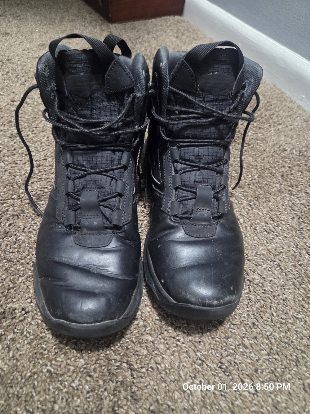 Under Armour Men's Black Tactical Boots